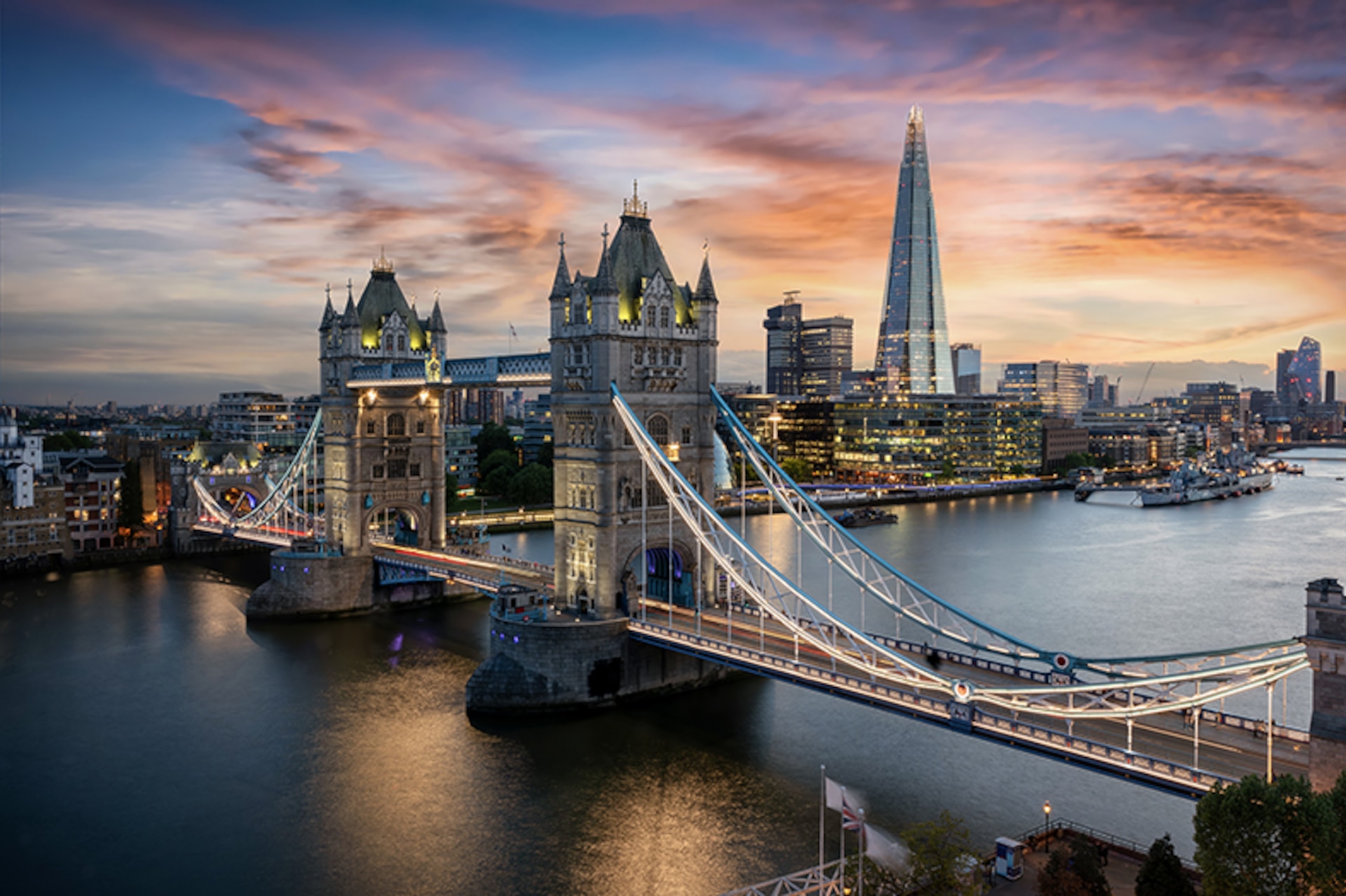 Tower Bridge in London