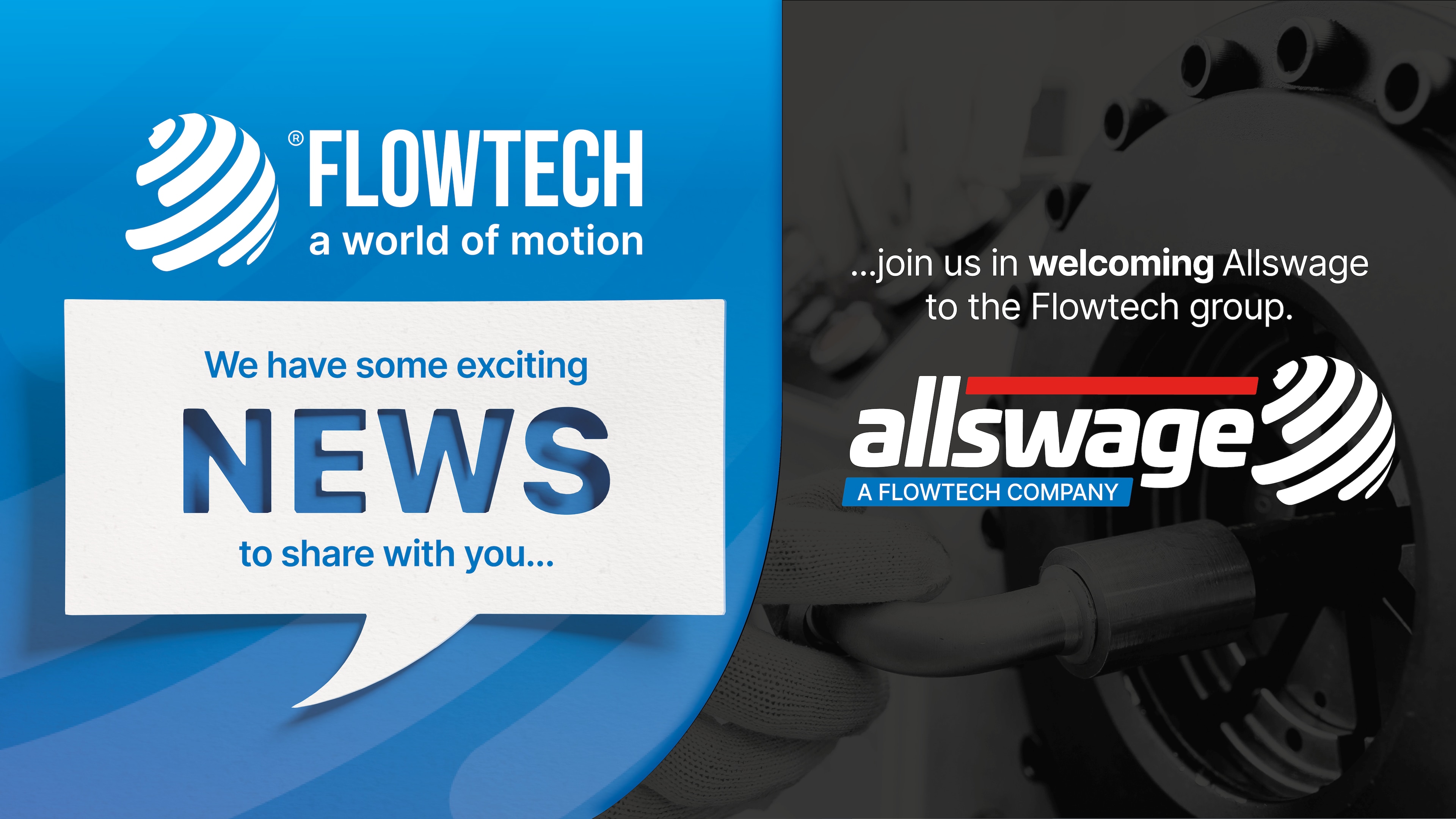 Flowtech acquires Allswage logos