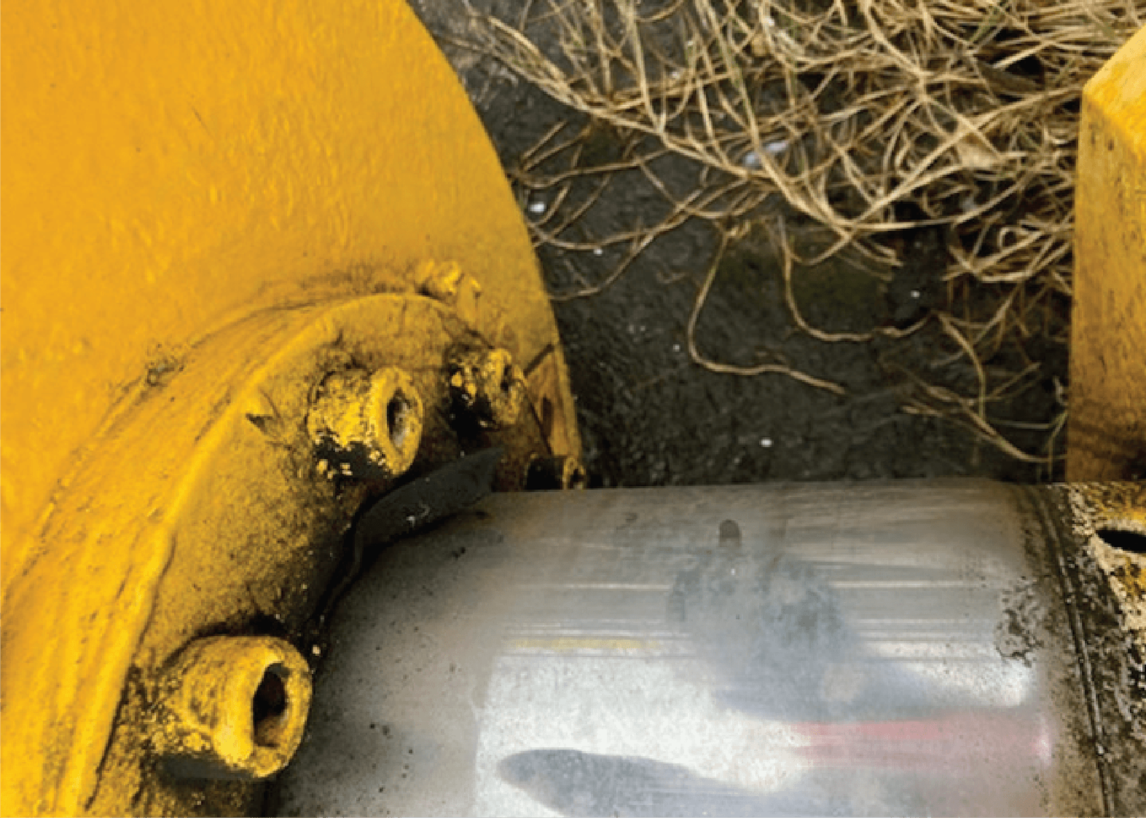 Irish Harbour Cylinder Corrosion