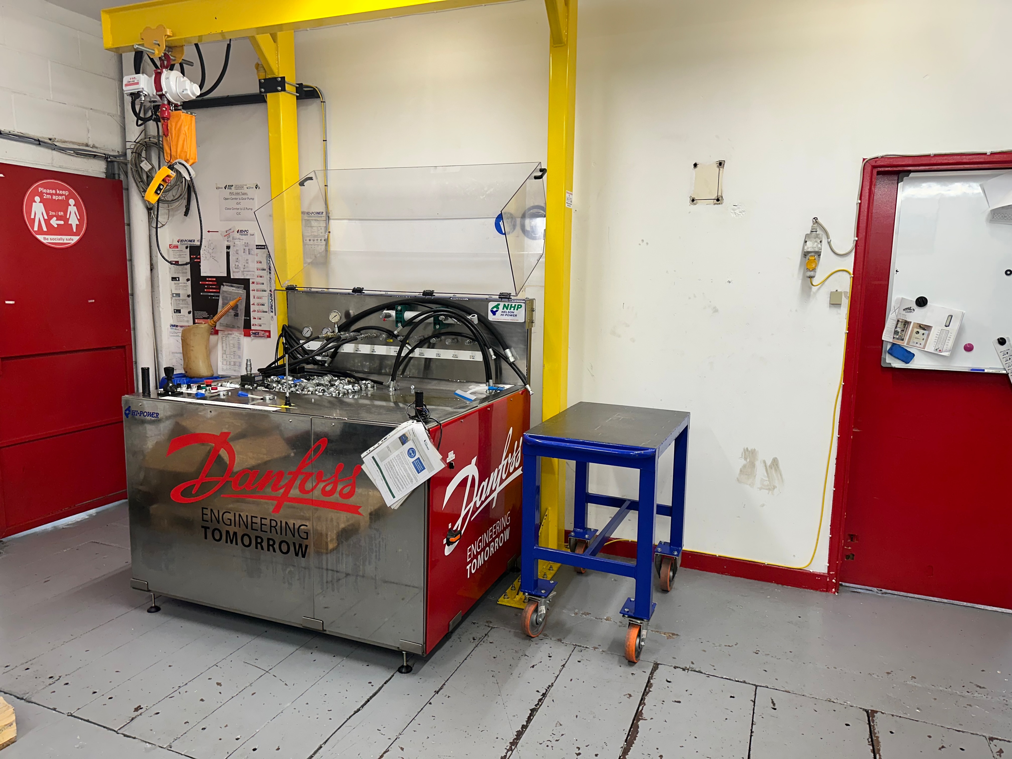 Cork interior danfoss machine