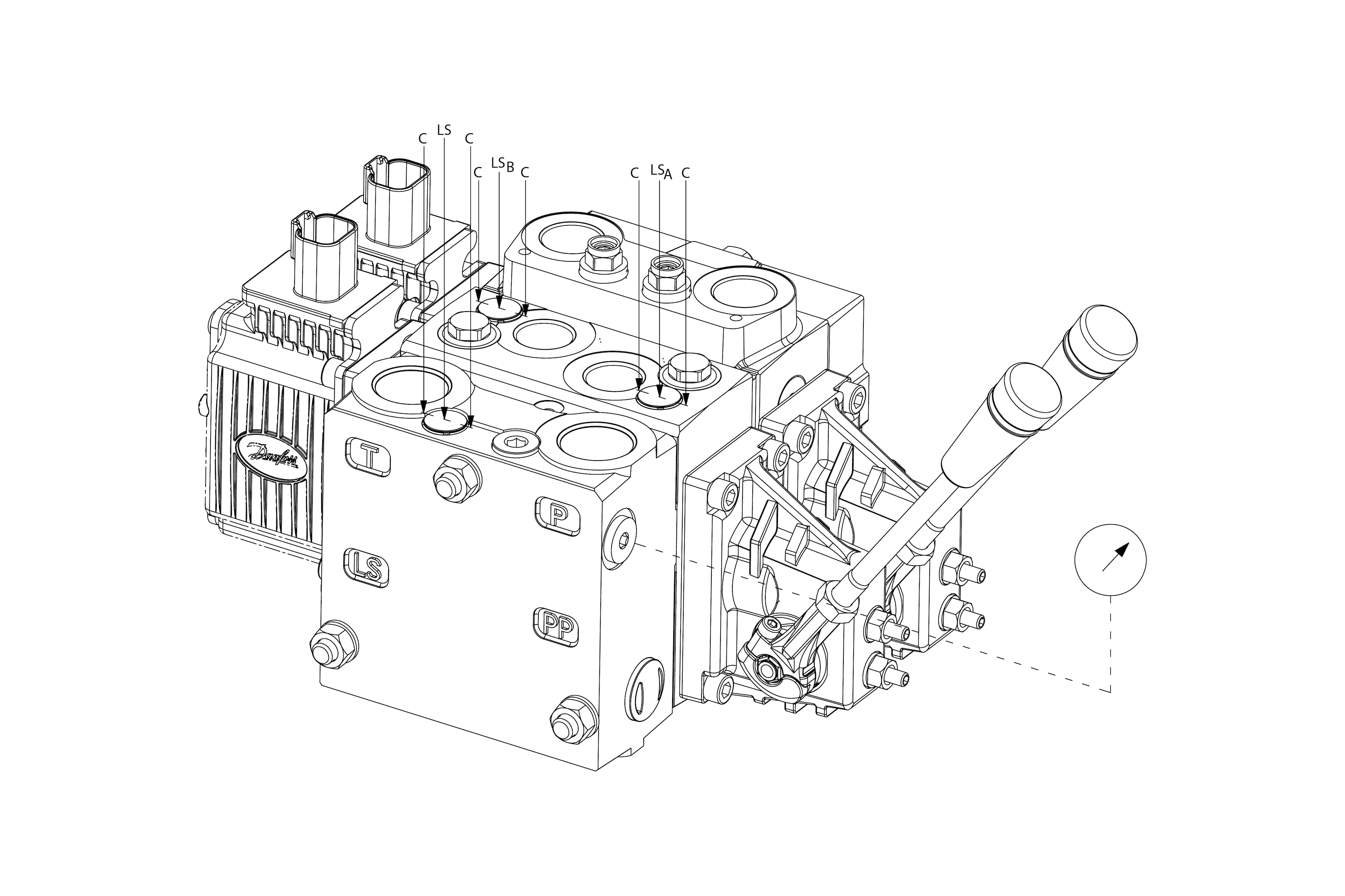 Customisable Danfoss PVG valves