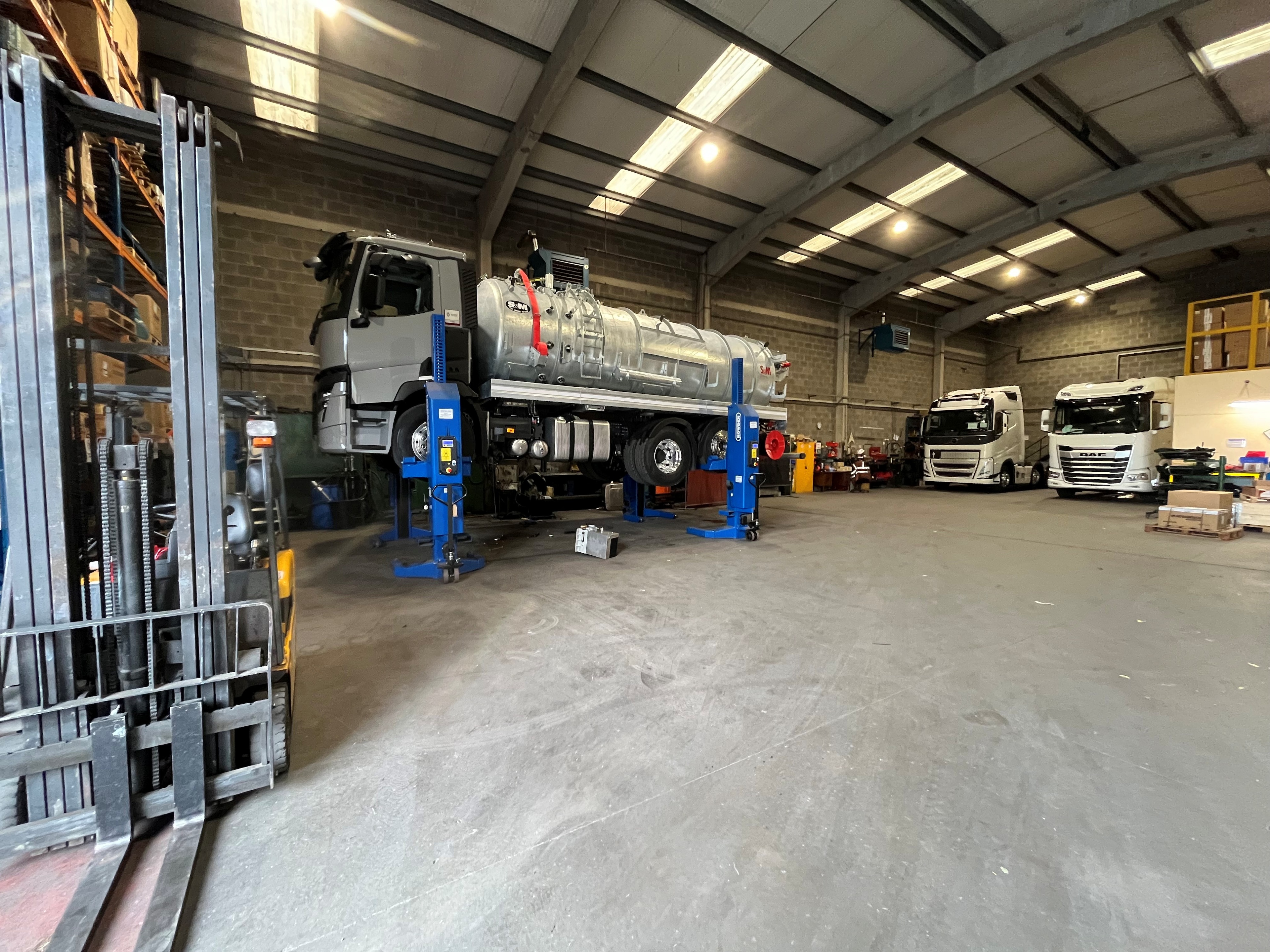 Dublin Interior with truck