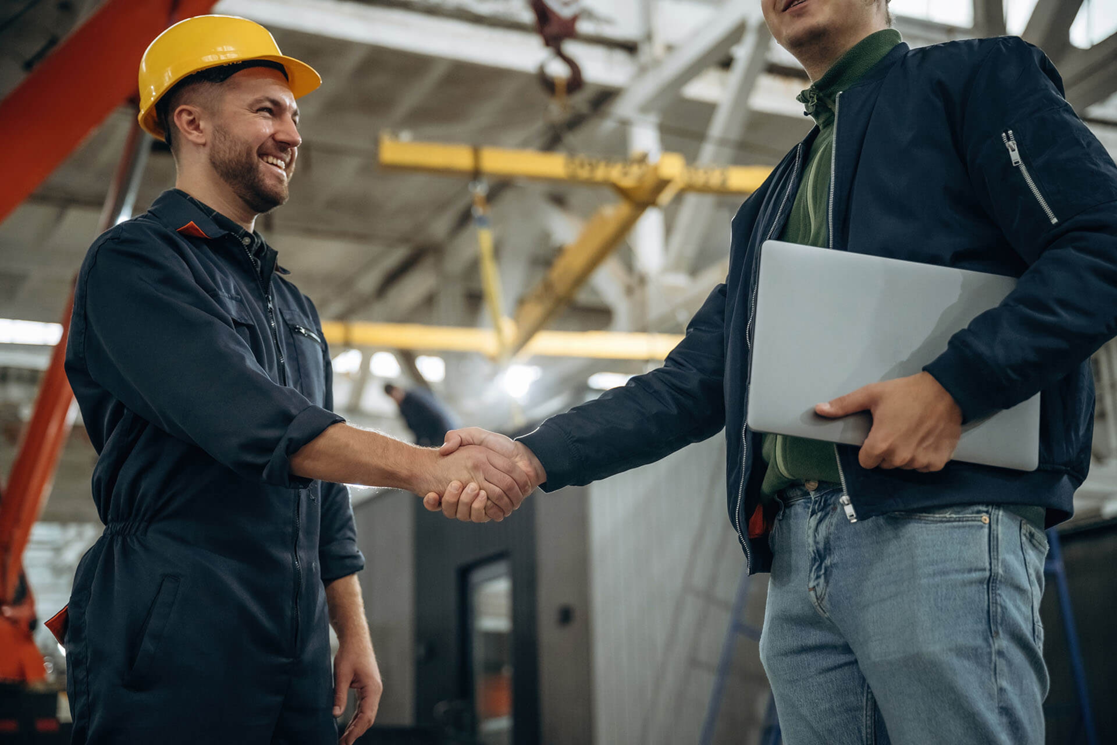 Engineer Handshake