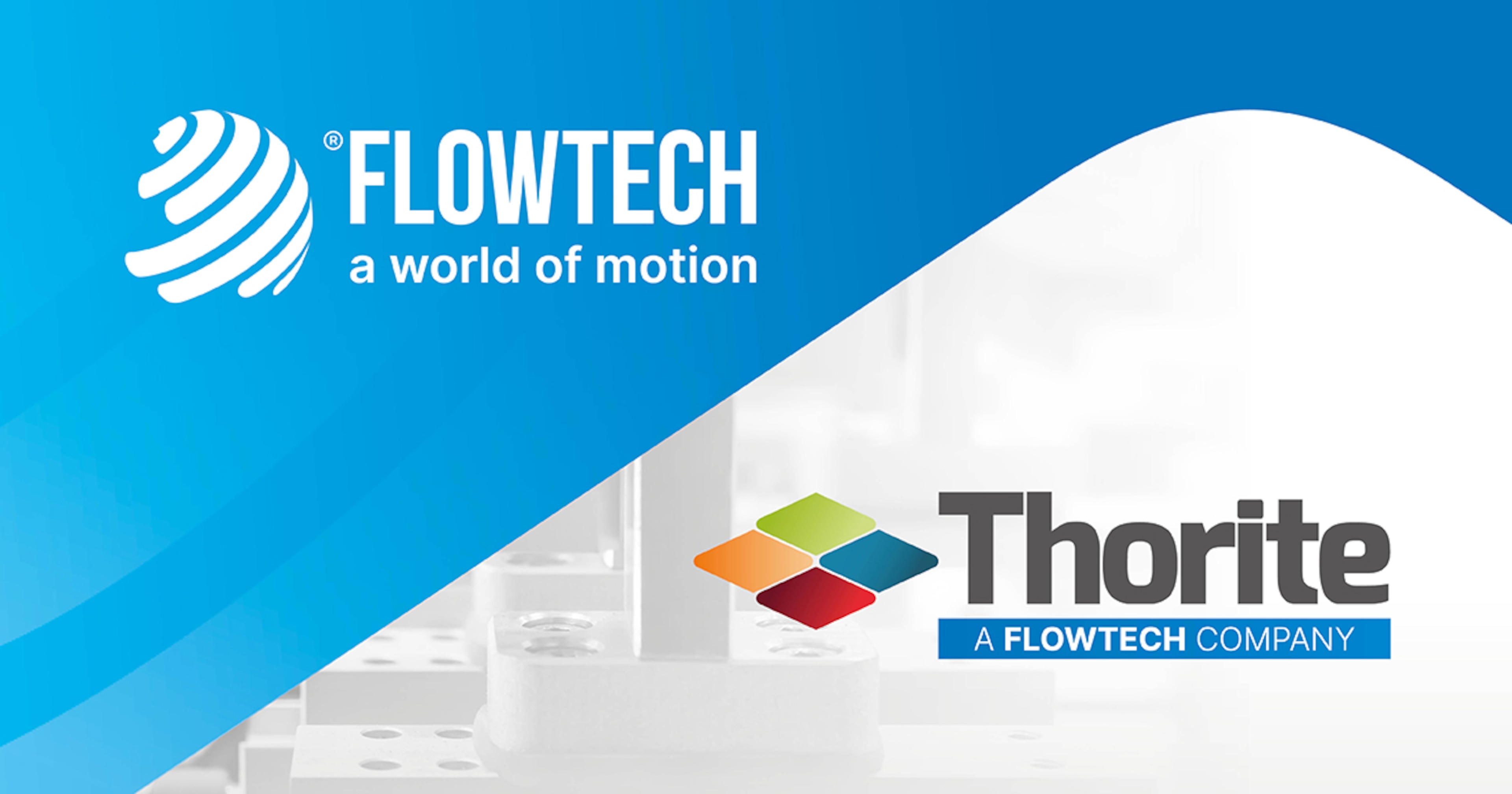 Flowtech and thorite logos
