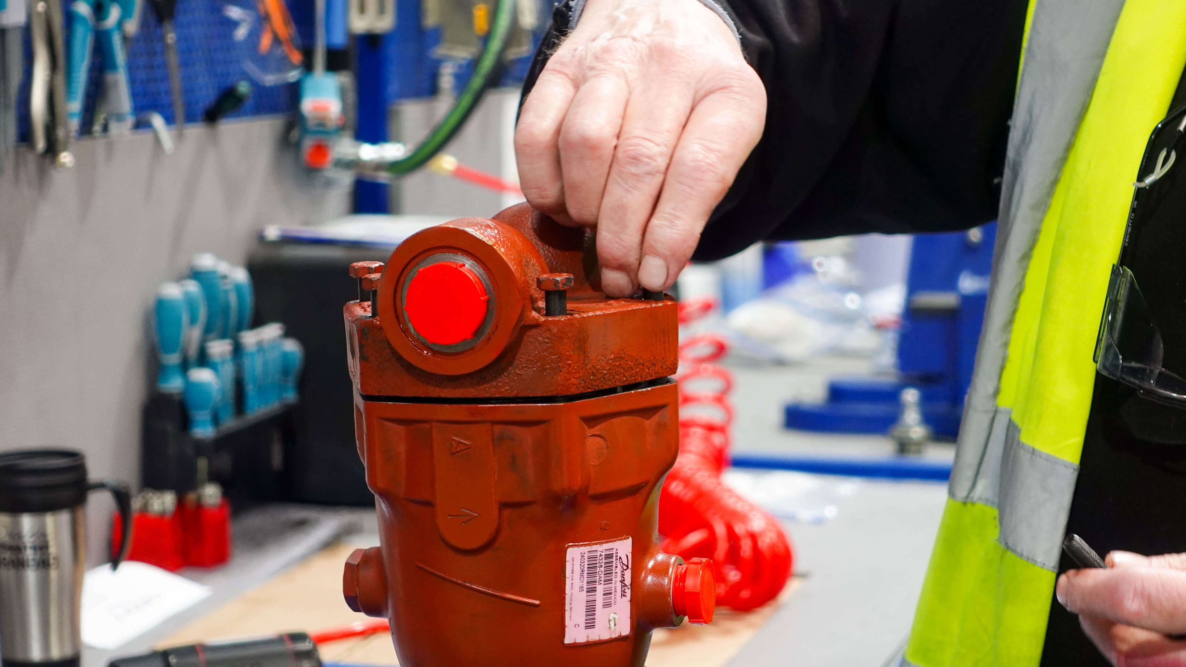 Gear Pump Close Up