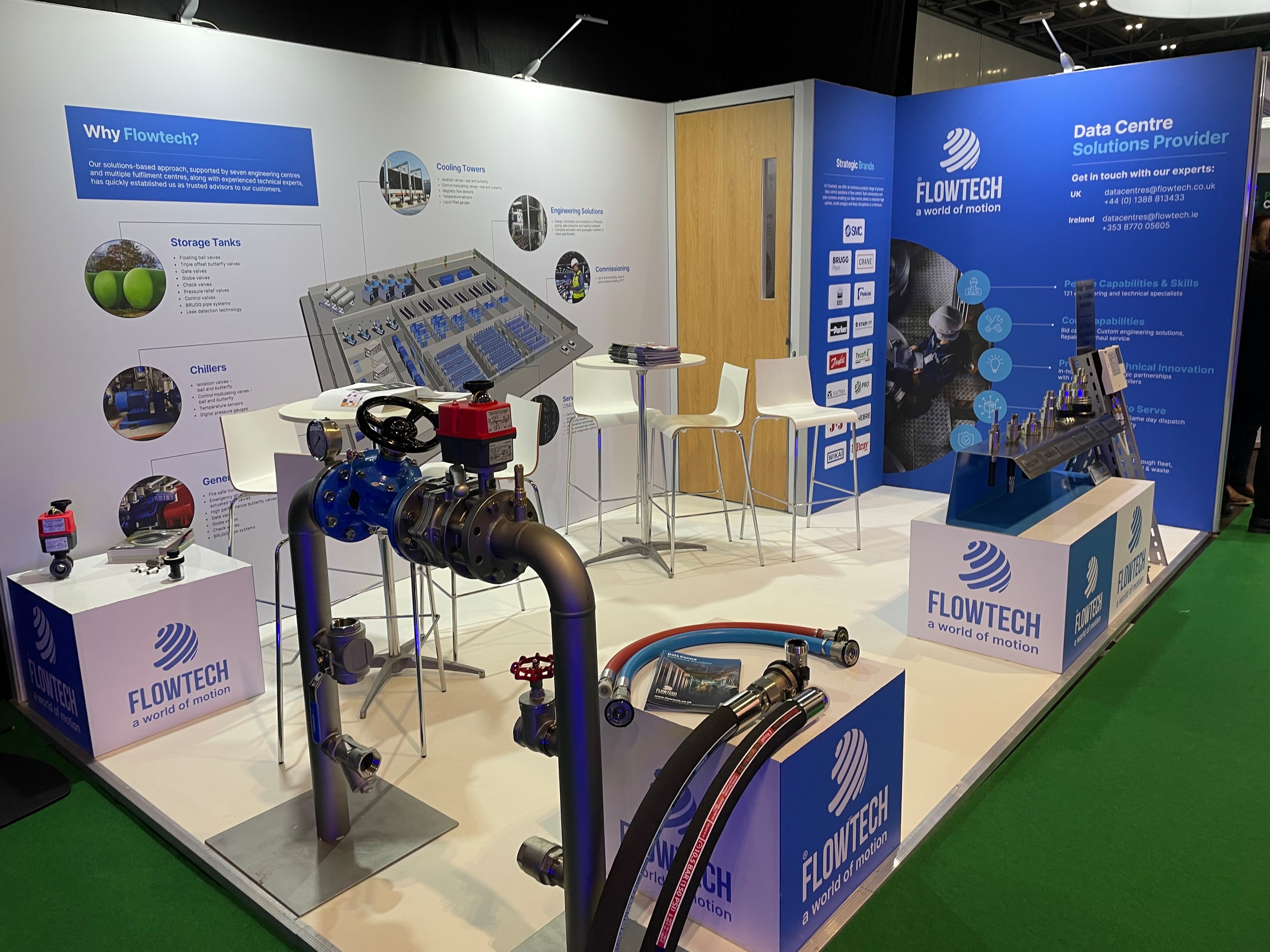 Data Centre World 2026 main stand