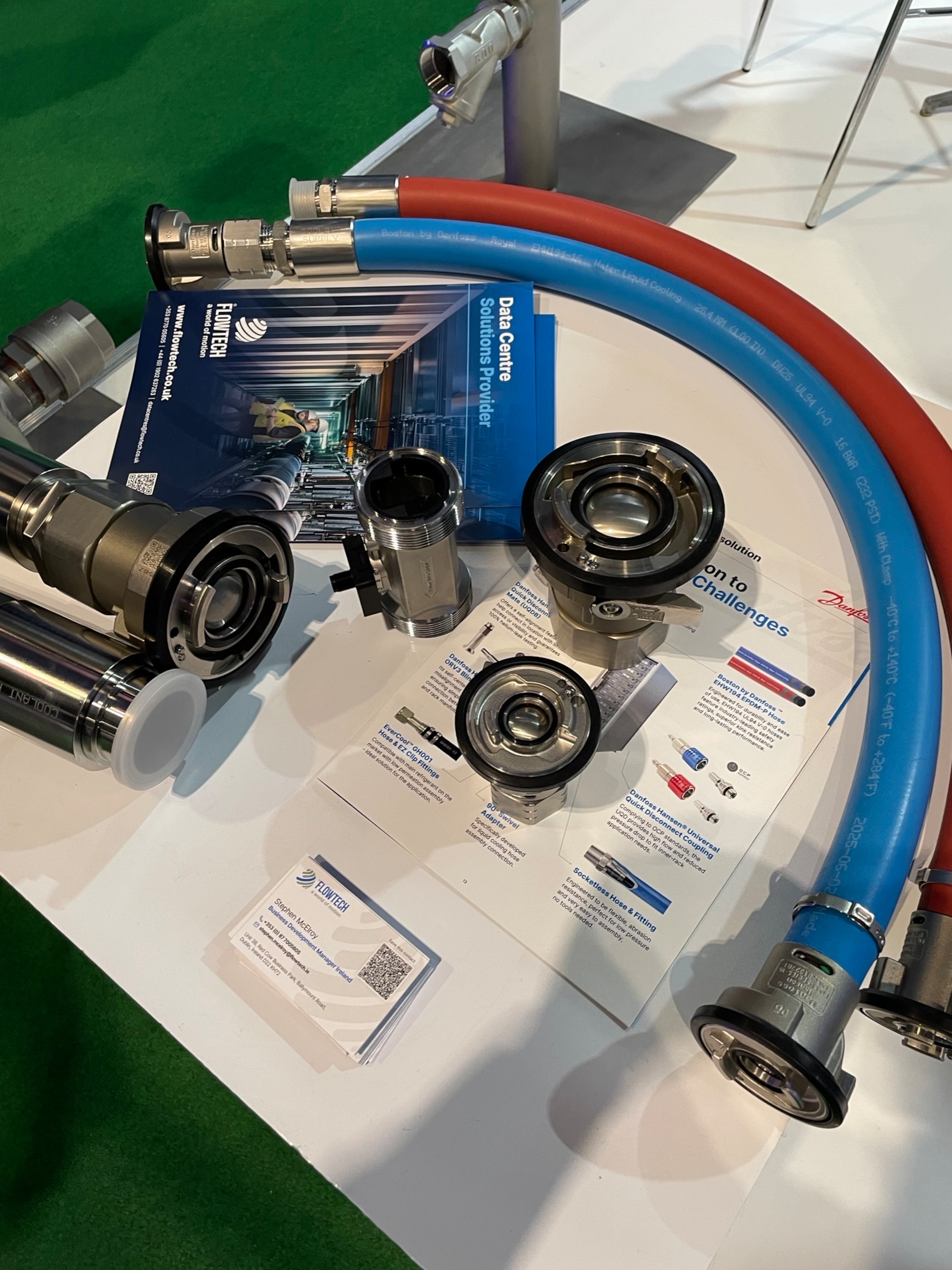 Data Centre World 2026 display