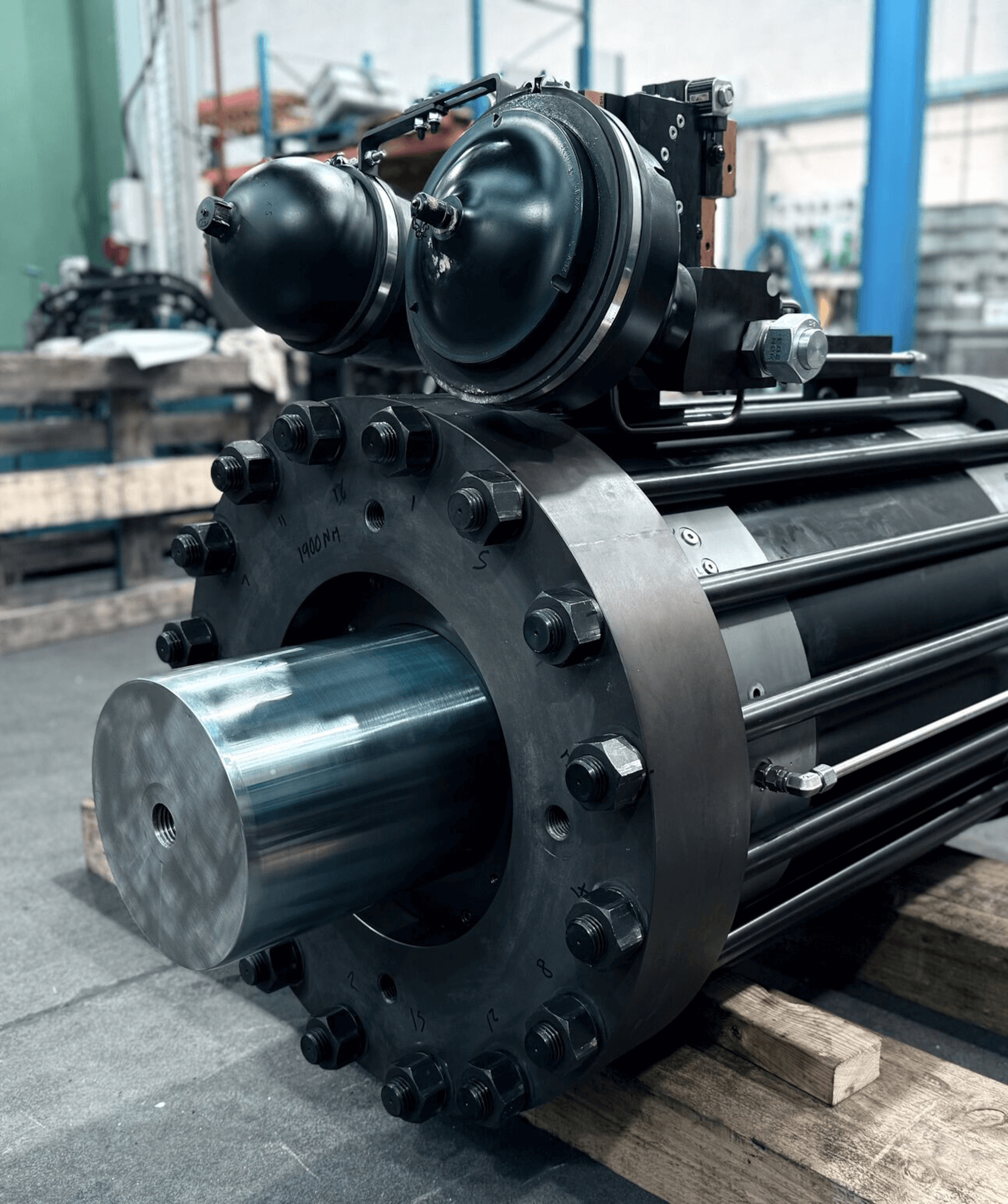Large Bore Hydraulic Actuato