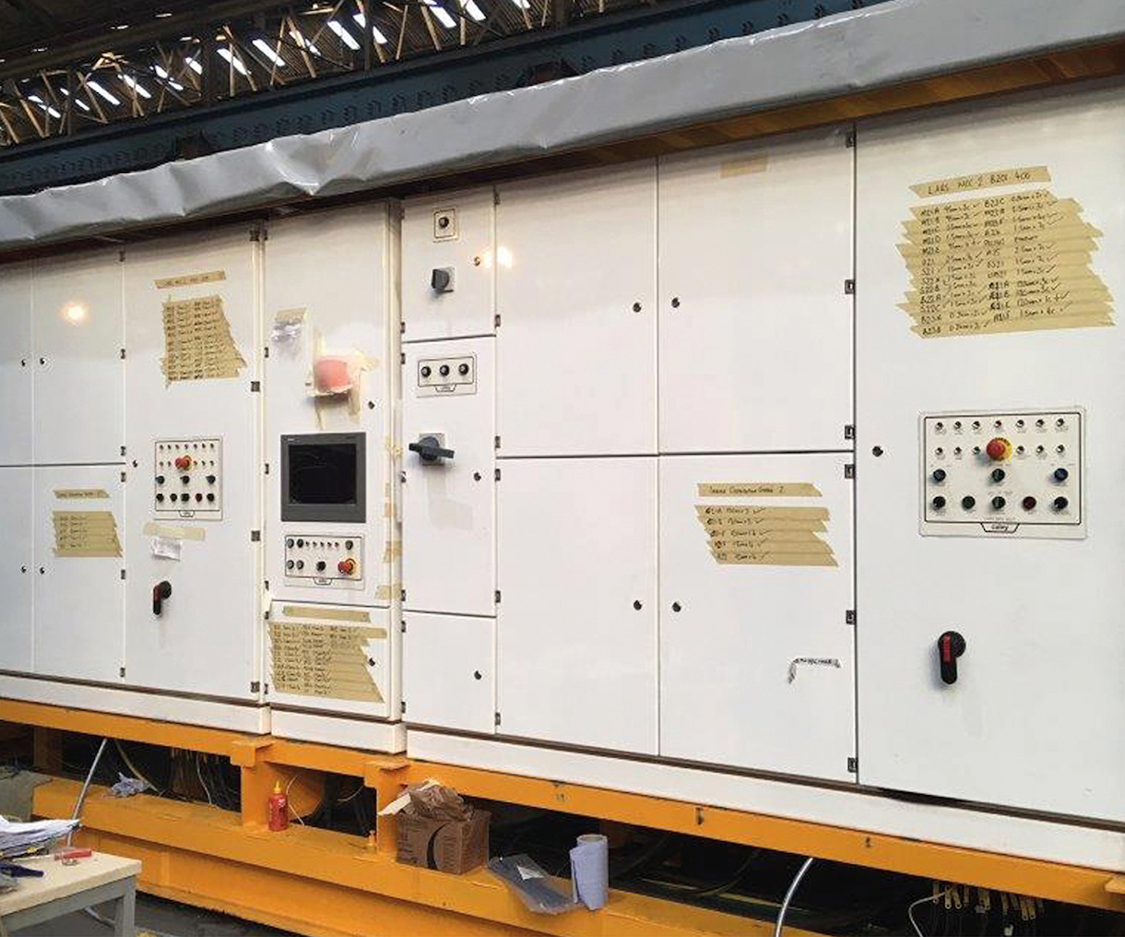 off-shore handling systems control panel