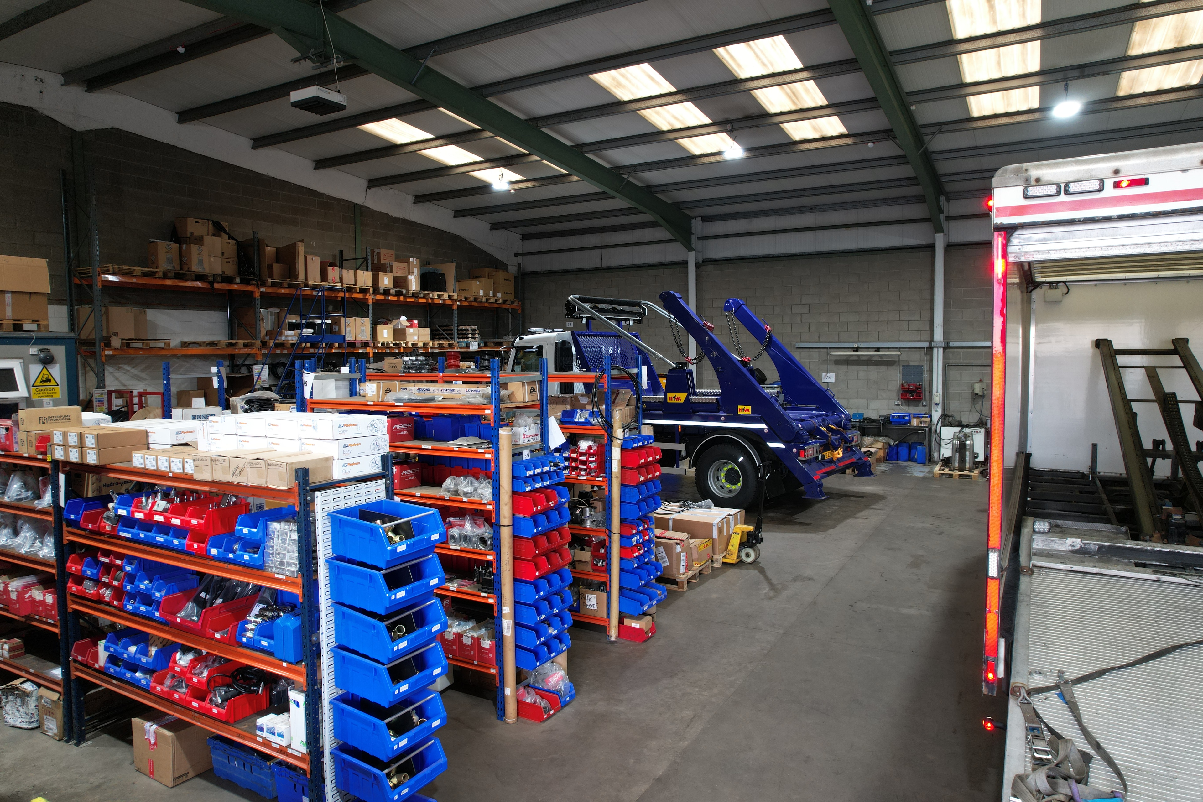 Belfast ESC with racking