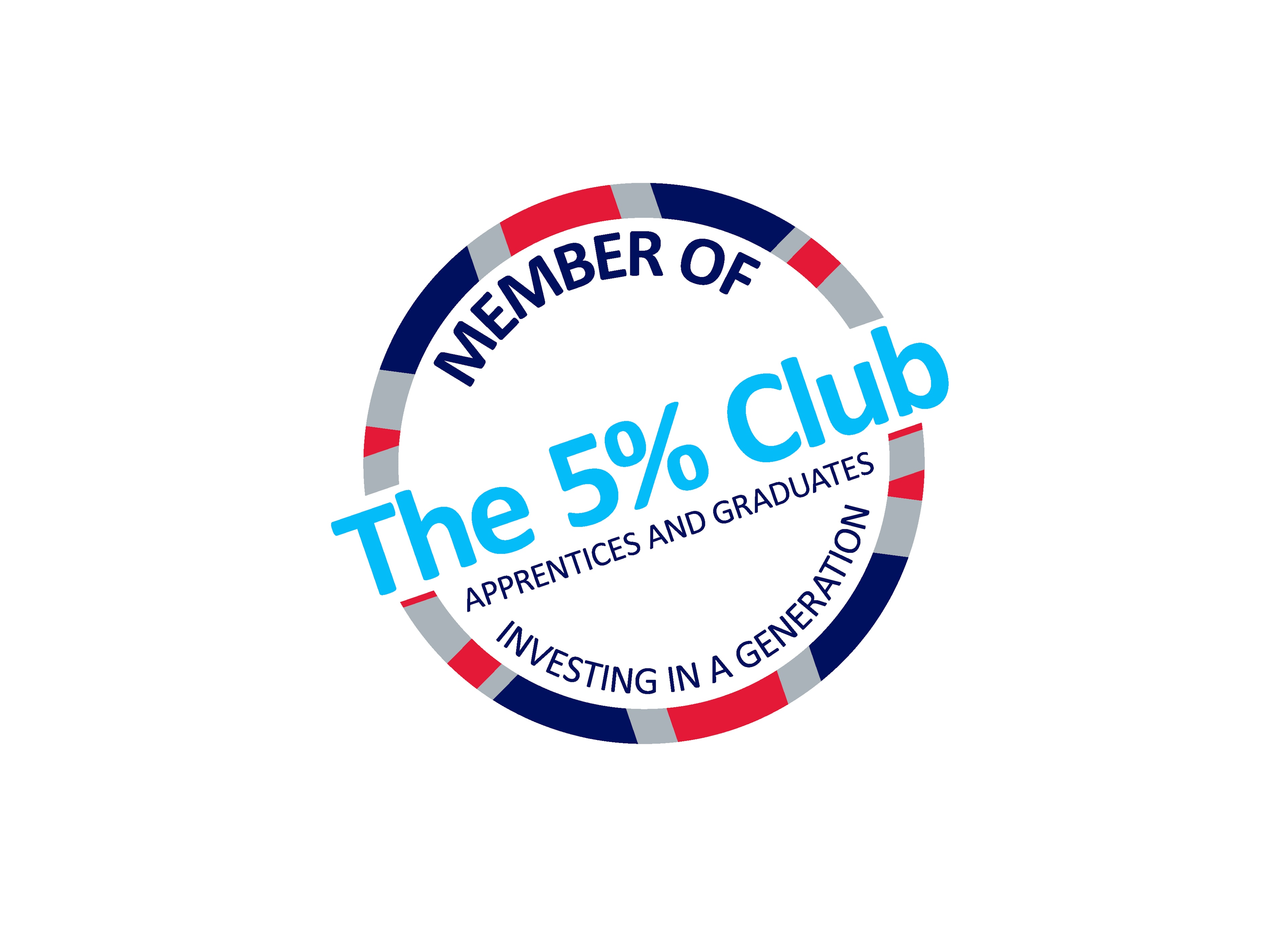 5% club logo image